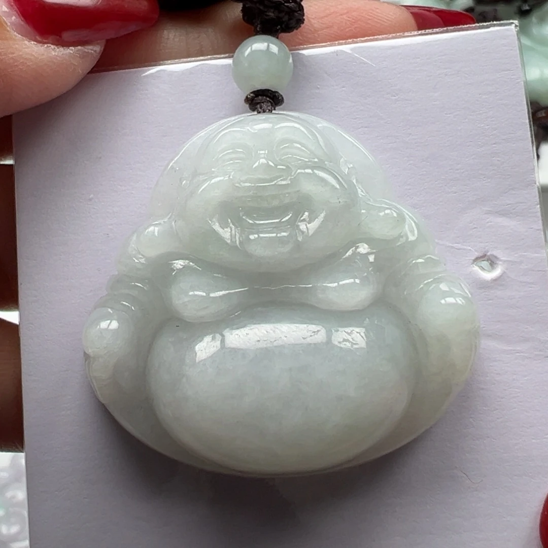 翡翠颈饰未镶嵌35×38.9×13