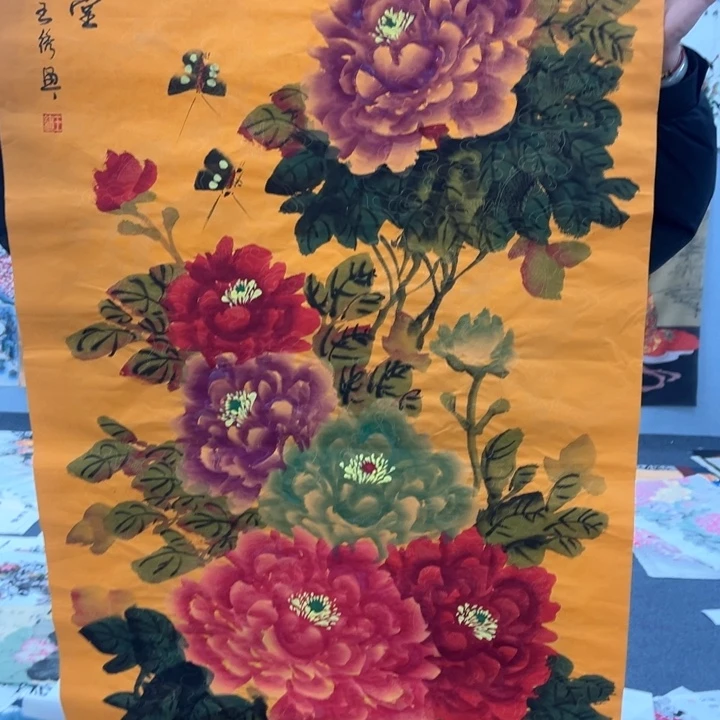 国画我的心好痛啊我的心真的好痛啊好痛