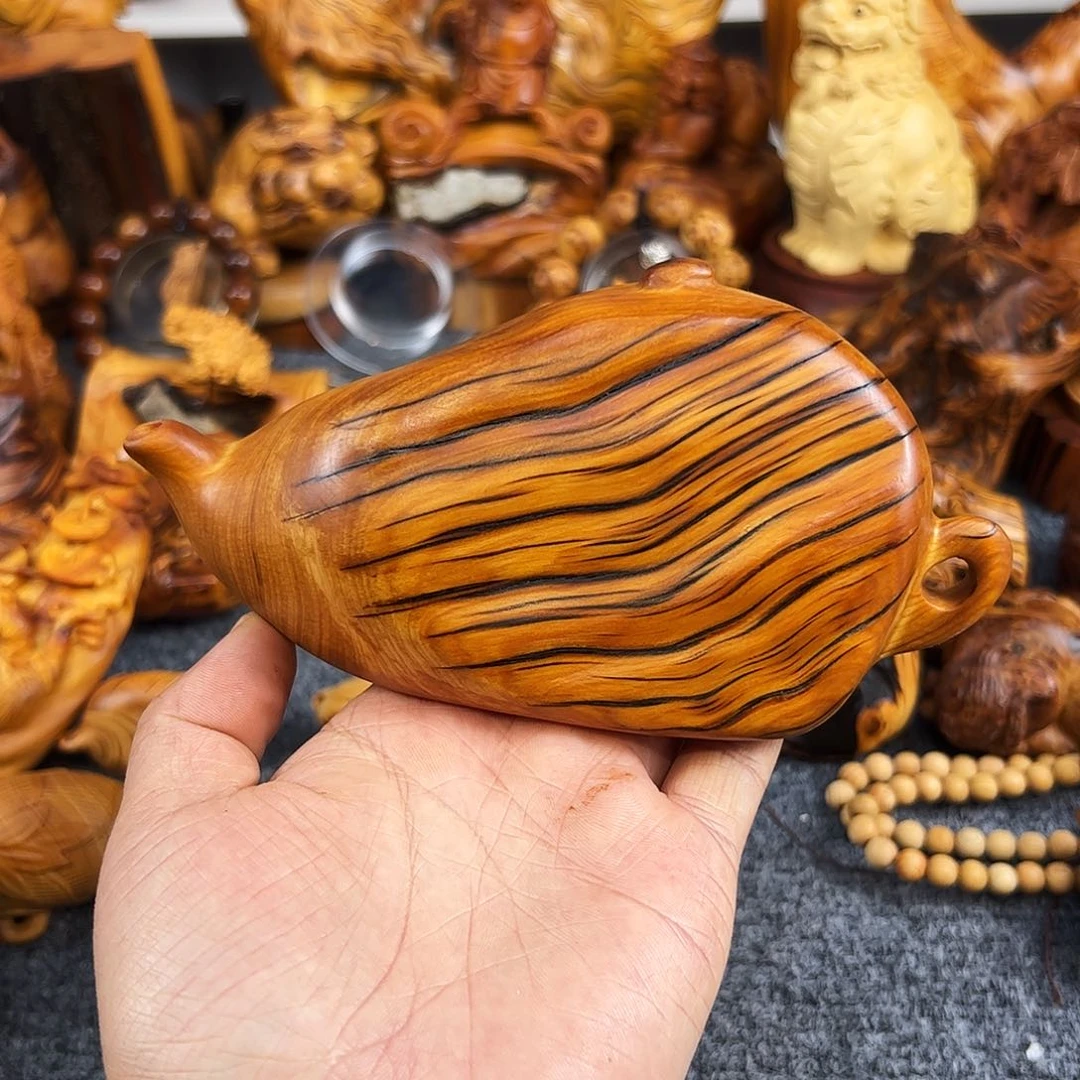 柏木太行崖柏坨子壶