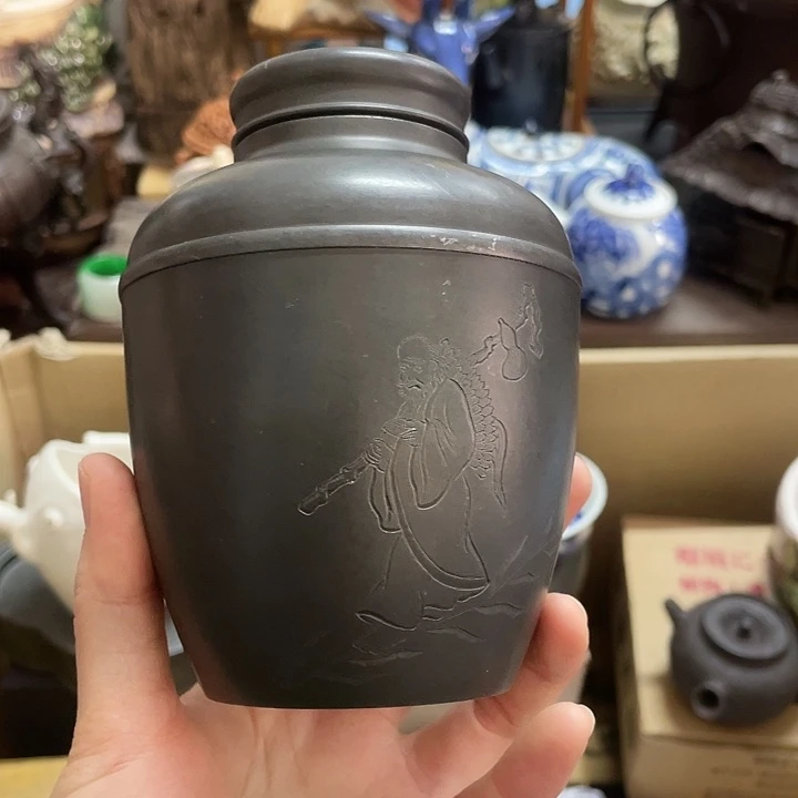 锡中古工艺品摆件