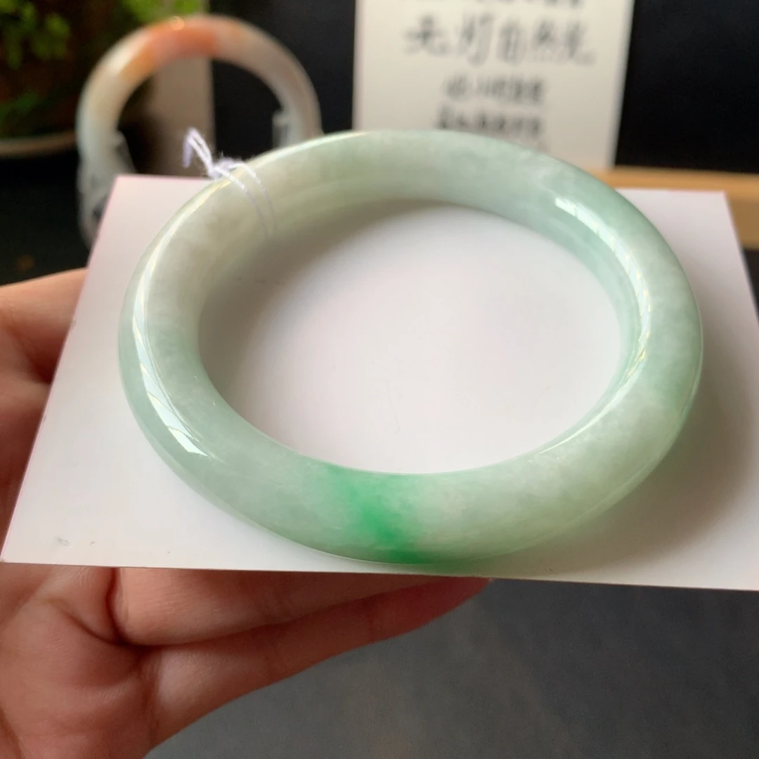 翡翠未镶嵌手镯2号55-10.2-10.1强推
