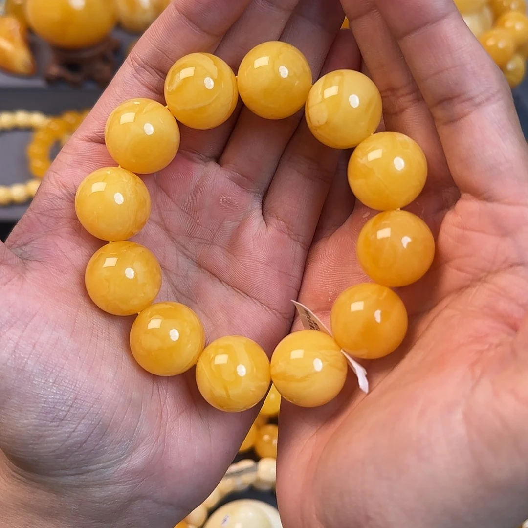 未镶嵌蜜蜡珠宝奇石20mm同料