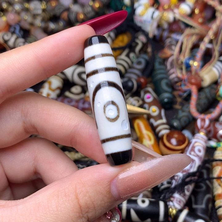 玛瑙/玉髓未镶嵌发一条