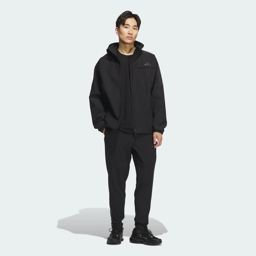 明星同款流光风Adidas阿迪达斯冬季男子运动休闲长裤KA1301