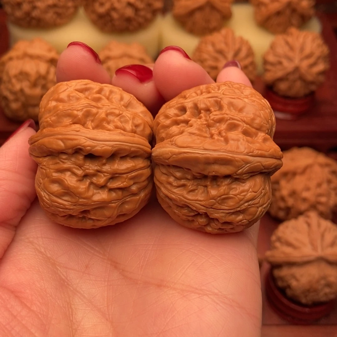 桃核把件平谷粗筋元宝39