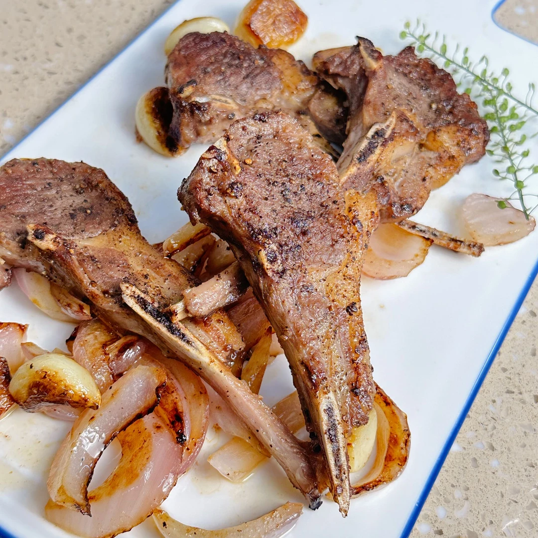 法式羊排内蒙古原切羊肉奶香不膻不腻480g/包没有科技与狠活