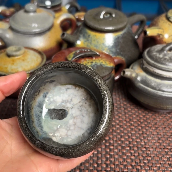 茶壶紫砂冷色福气110 c