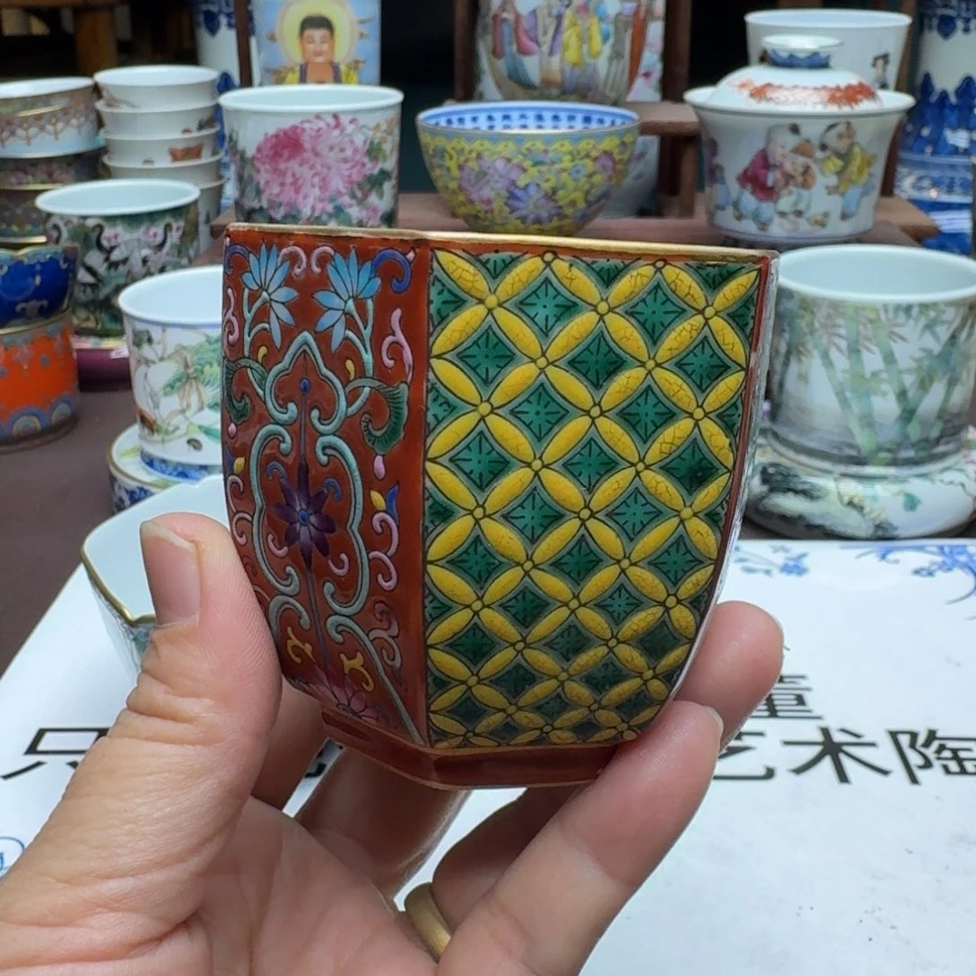 景德镇手工手绘展示