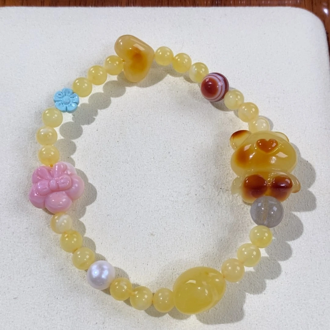 【闪购商品】未镶嵌琥珀裸石定制