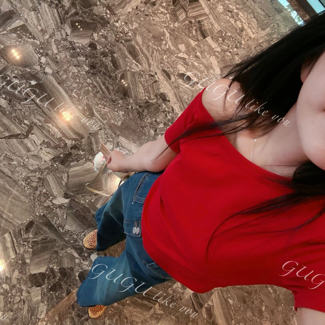 【古古】【斜肩T】高弹穿上变纸片人超显瘦夏季棉显白百搭T恤 G25597