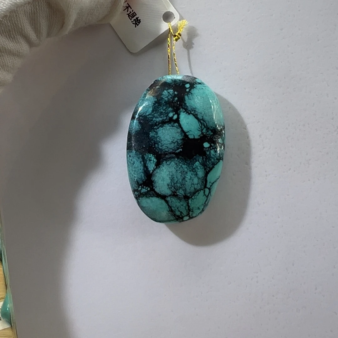 绿松石未镶嵌挂件