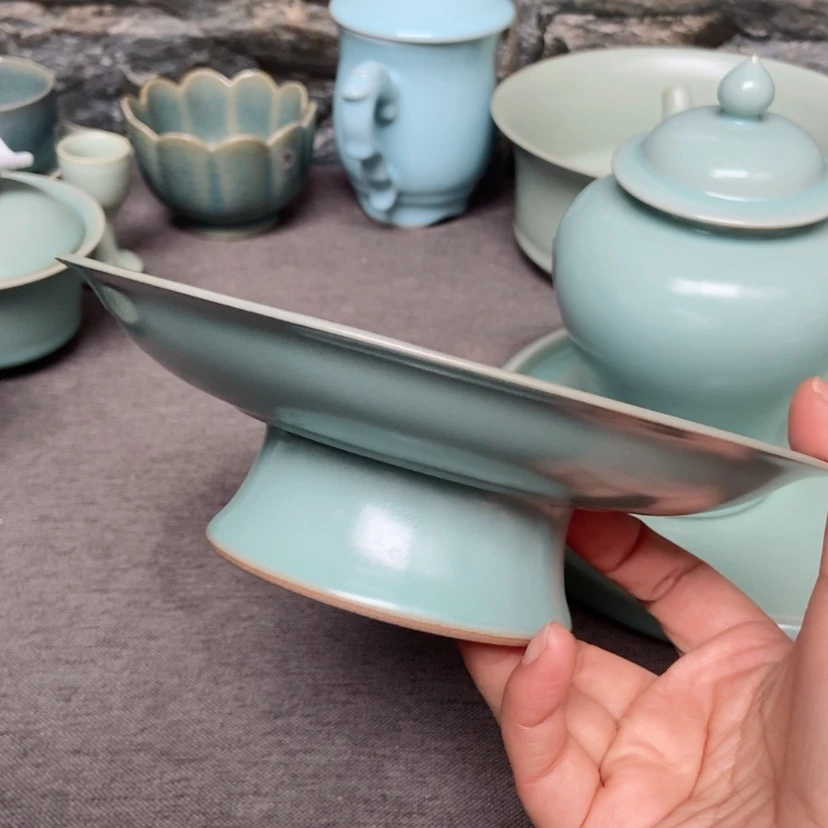 【闪购商品】高足果盘手工原矿