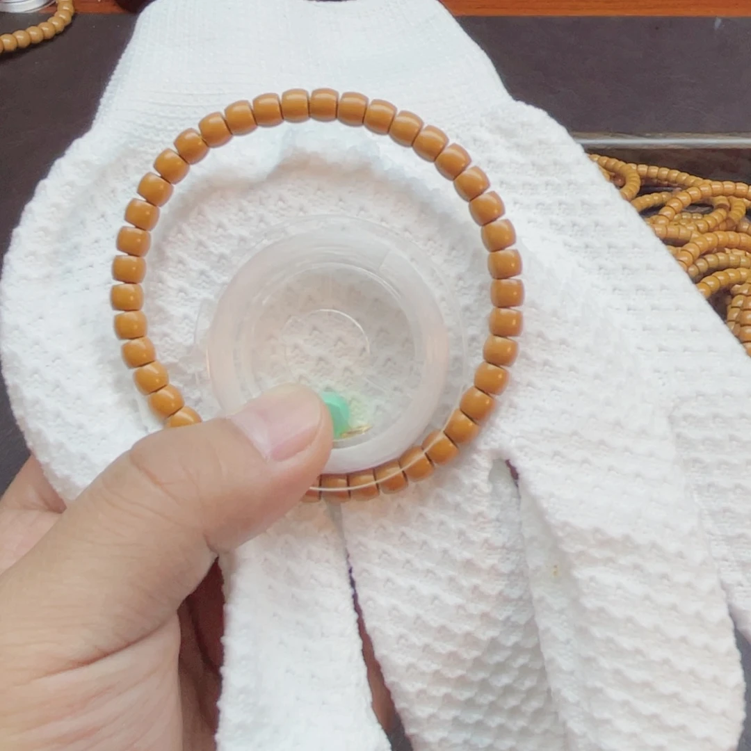 橄榄核吊坠0.6核尖手串