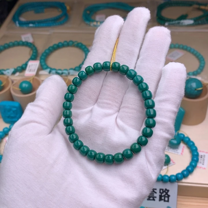未镶嵌绿松石珠宝奇石