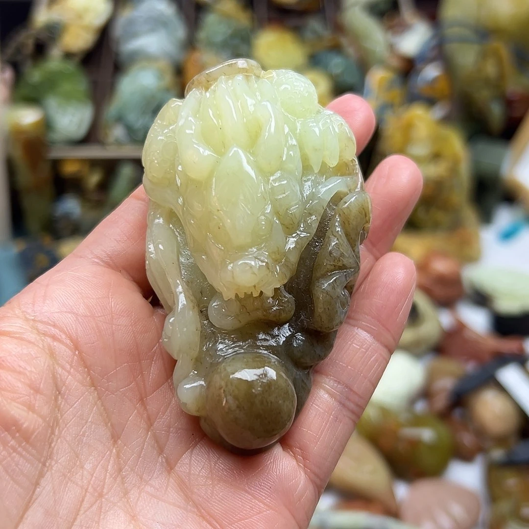 岫岩老玉（透闪石质玉）未镶嵌颈饰?***?老玉