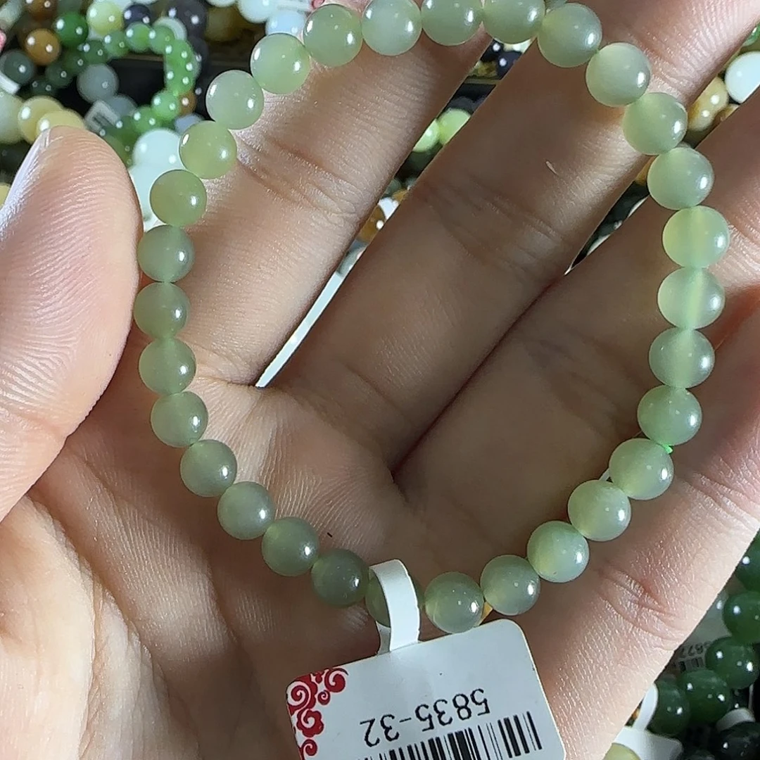 和田玉手链未镶嵌118