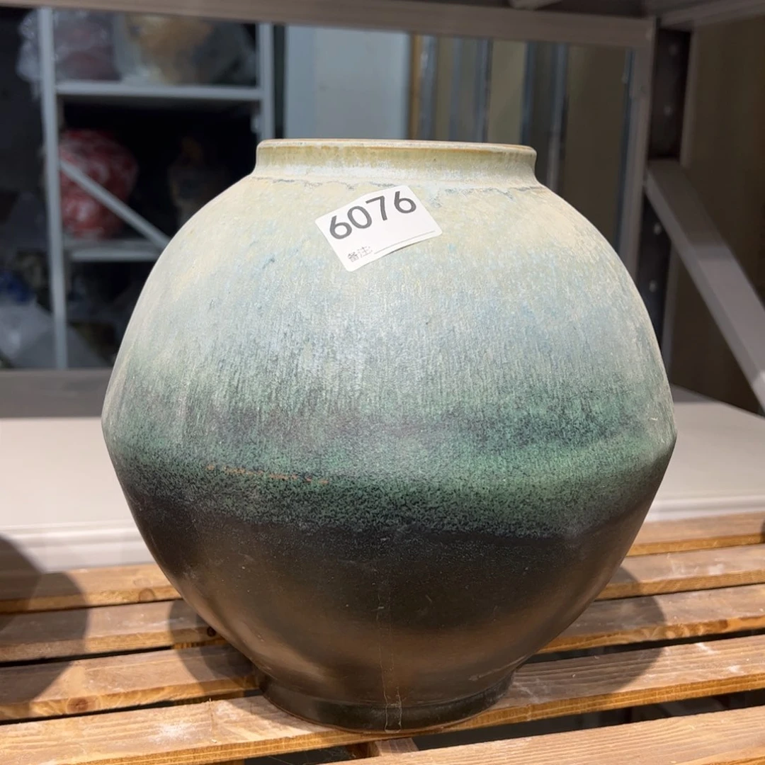 瓷片6076高25.5口10.5微瑕介意勿拍