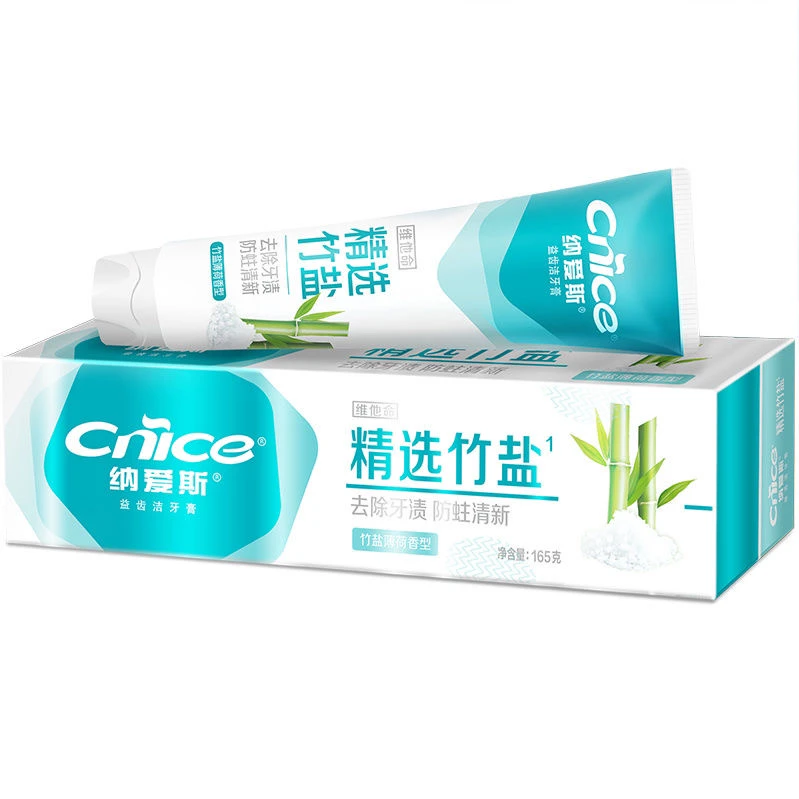 QH纳爱斯竹盐165g*1支牙膏