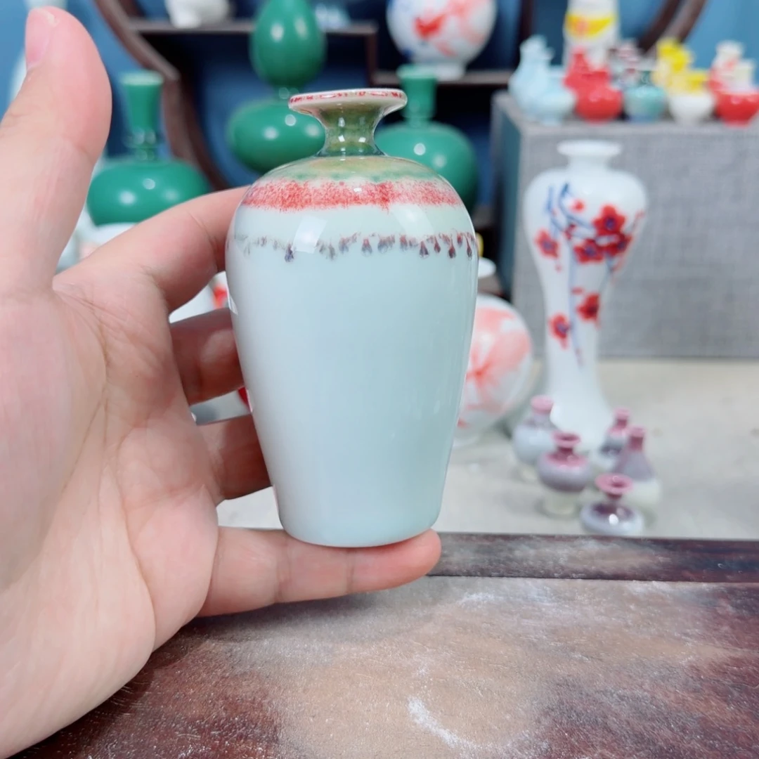 陶瓷手工小花器摆件