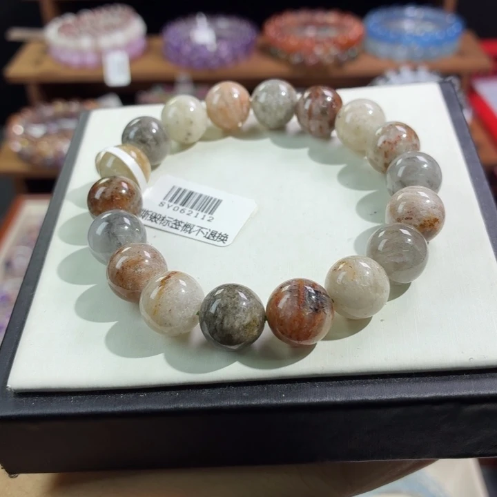 水晶手串未镶嵌11+千层四季幽灵