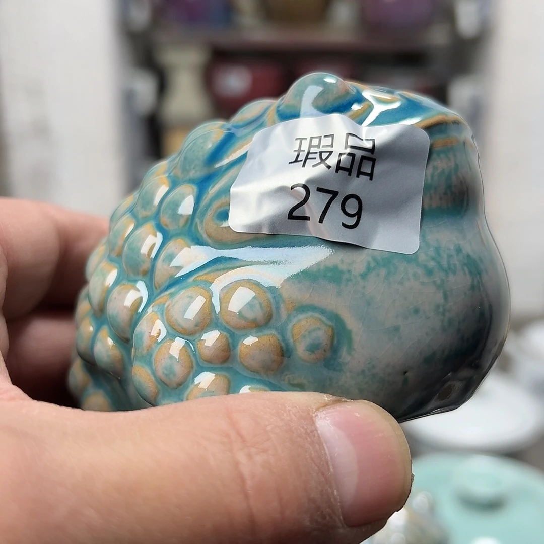 陶摆件窑口自销原矿钧瓷