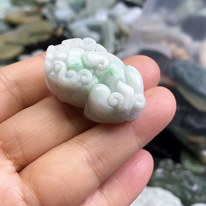 翡翠未镶嵌颈饰天然翡翠08