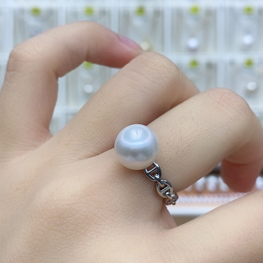 颈饰合金淡水珍珠