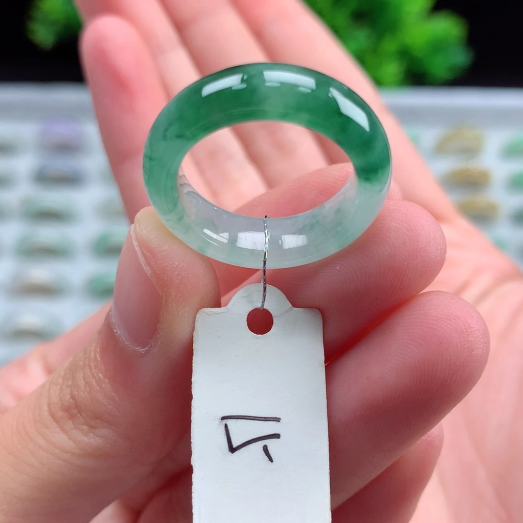 未镶嵌戒指翡翠天然