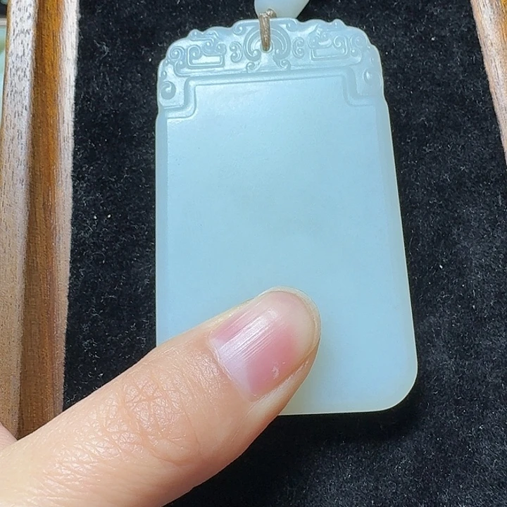 戽***伯和田玉未镶嵌挂件新号开播 挂件一件