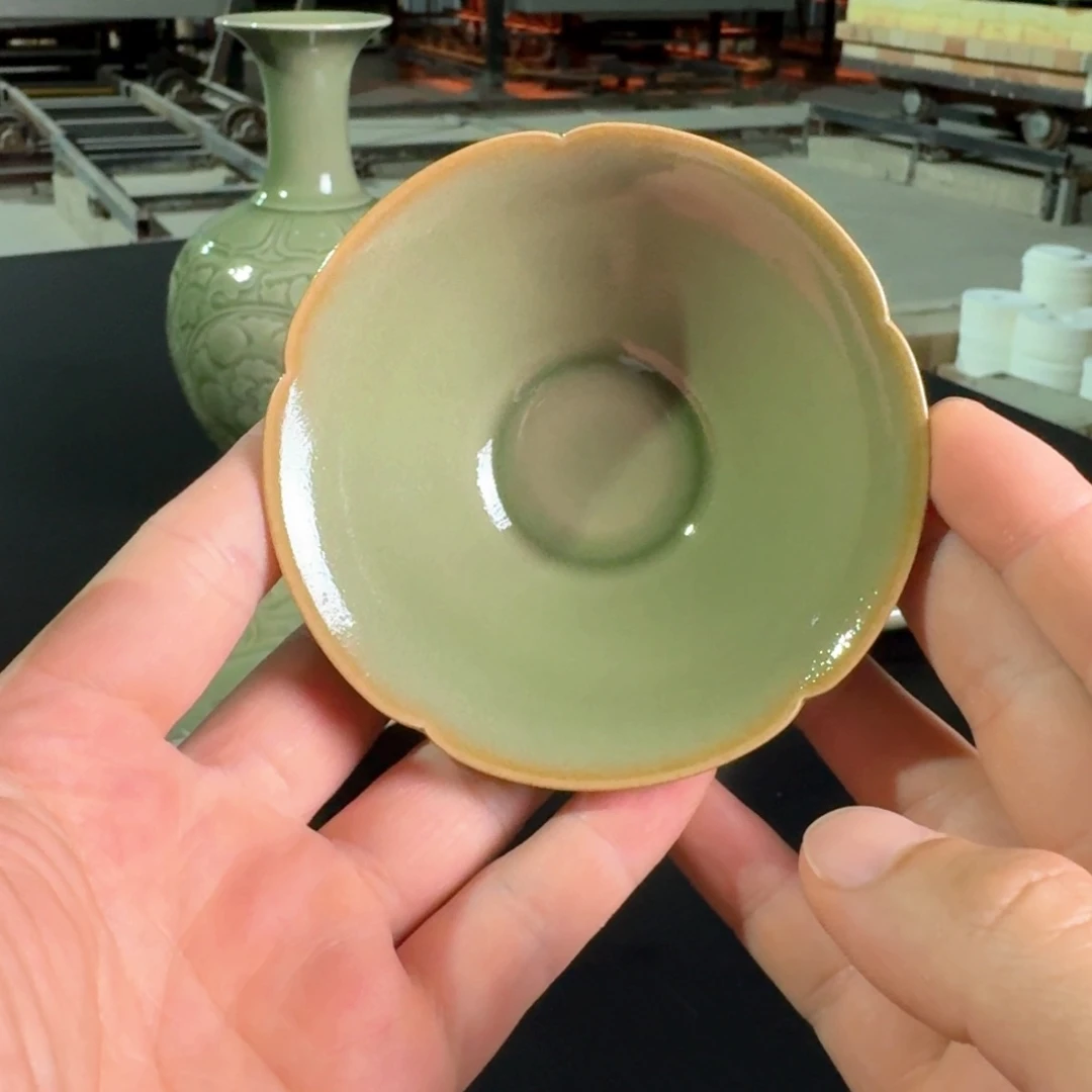 素面斗笠盏 微瑕