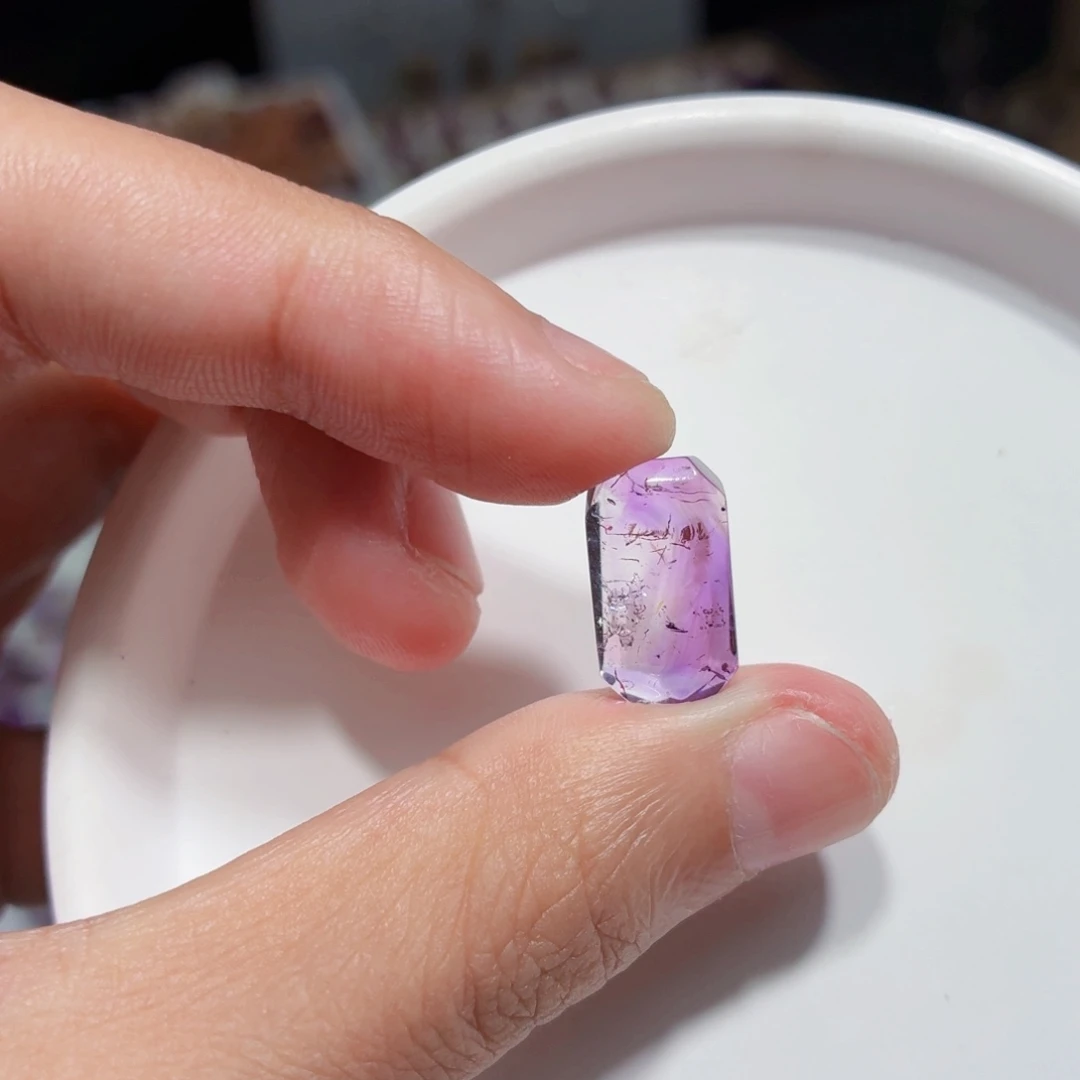 水晶珠宝半成品未镶嵌超七打孔不退换