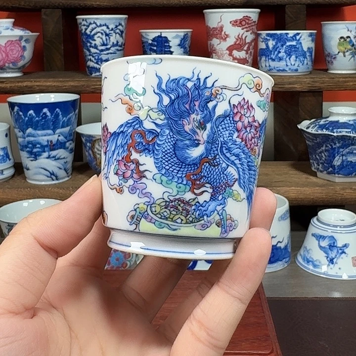 杯&****?现代景德镇陶瓷杯