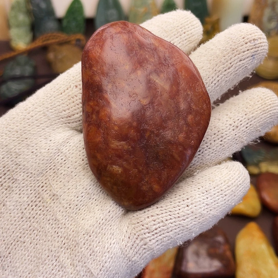 岫岩河磨玉（透闪石质玉）未镶嵌颈饰