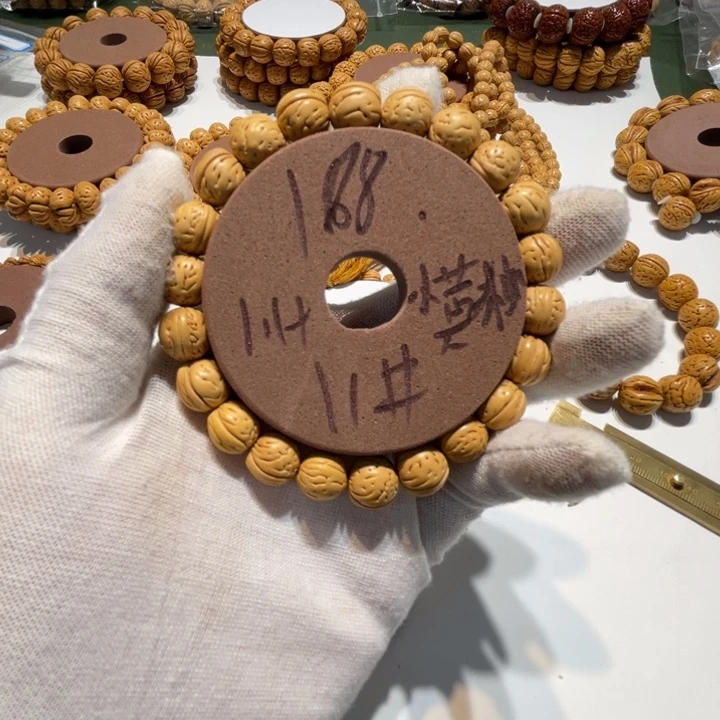 手串桃核11文玩桃核手串直播