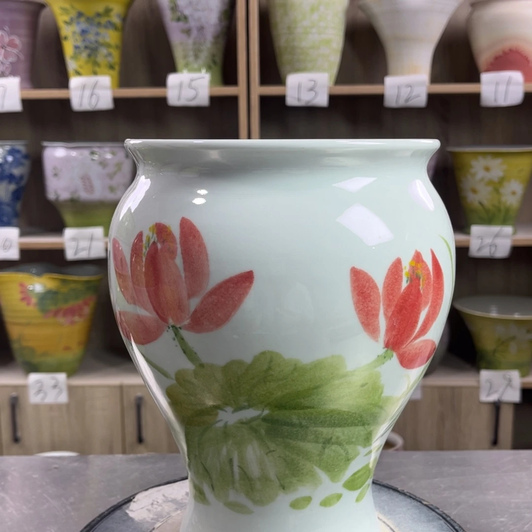 景德镇陶瓷花盆花盆