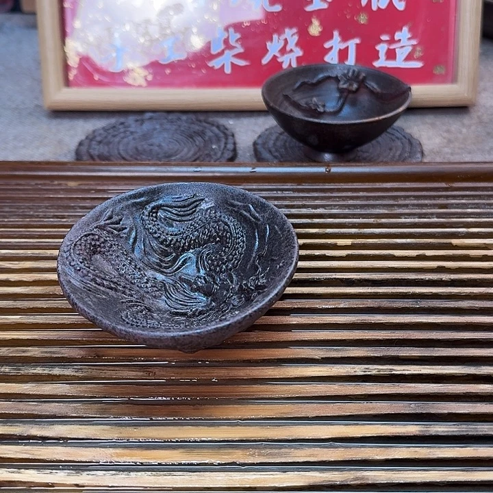 林***️纯手工打造粗陶茶具