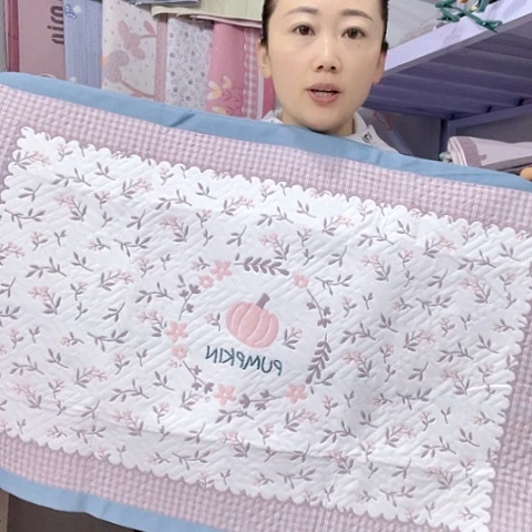 棉特价促销蓝色南瓜