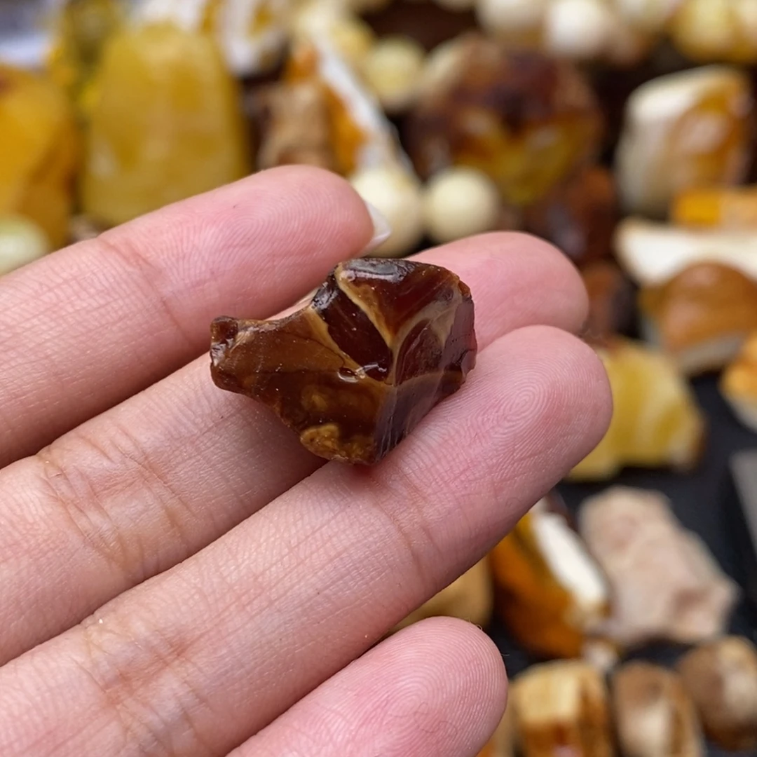 *****定制琥珀未镶嵌蜜蜡