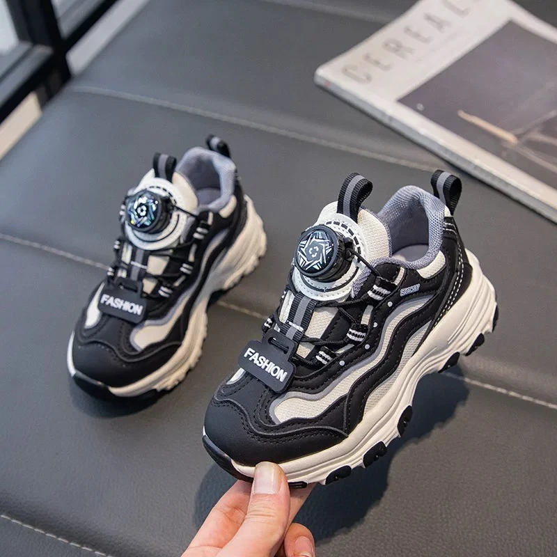 G46童鞋潮童春季软底男童女童老爹运动鞋休闲百搭