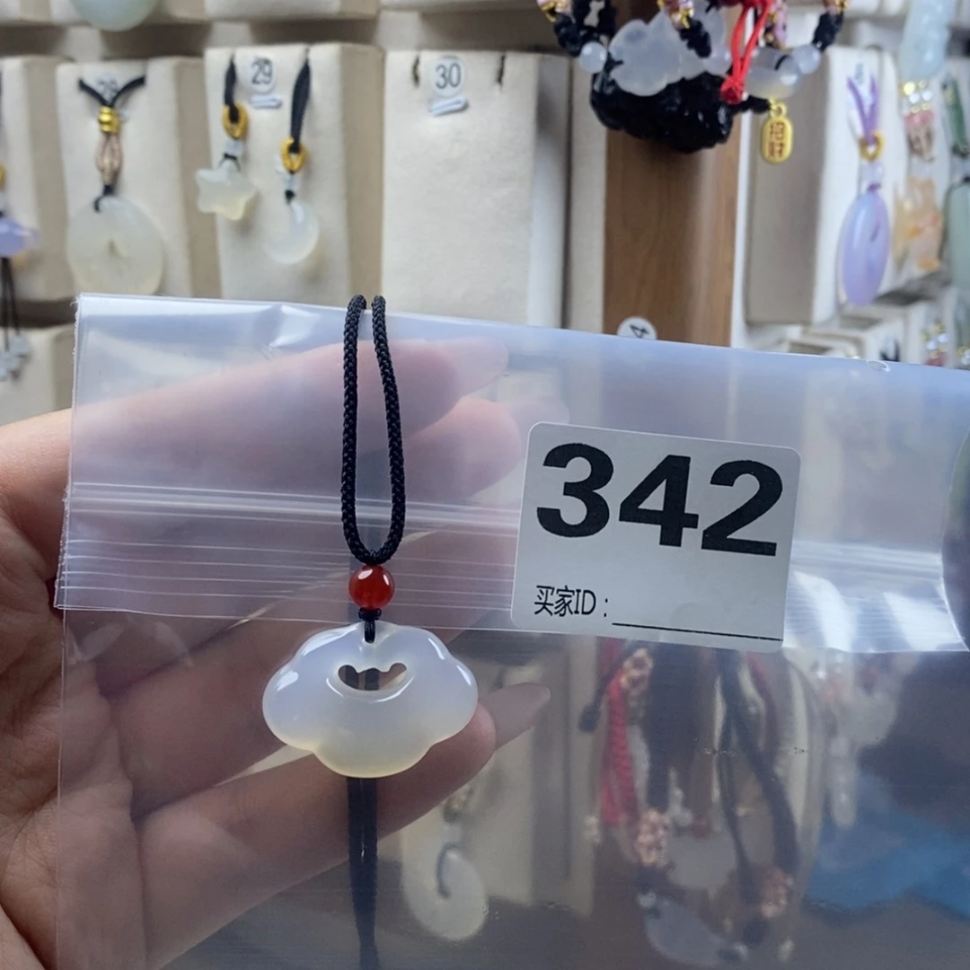 玛瑙/玉髓颈饰合金泡****贝