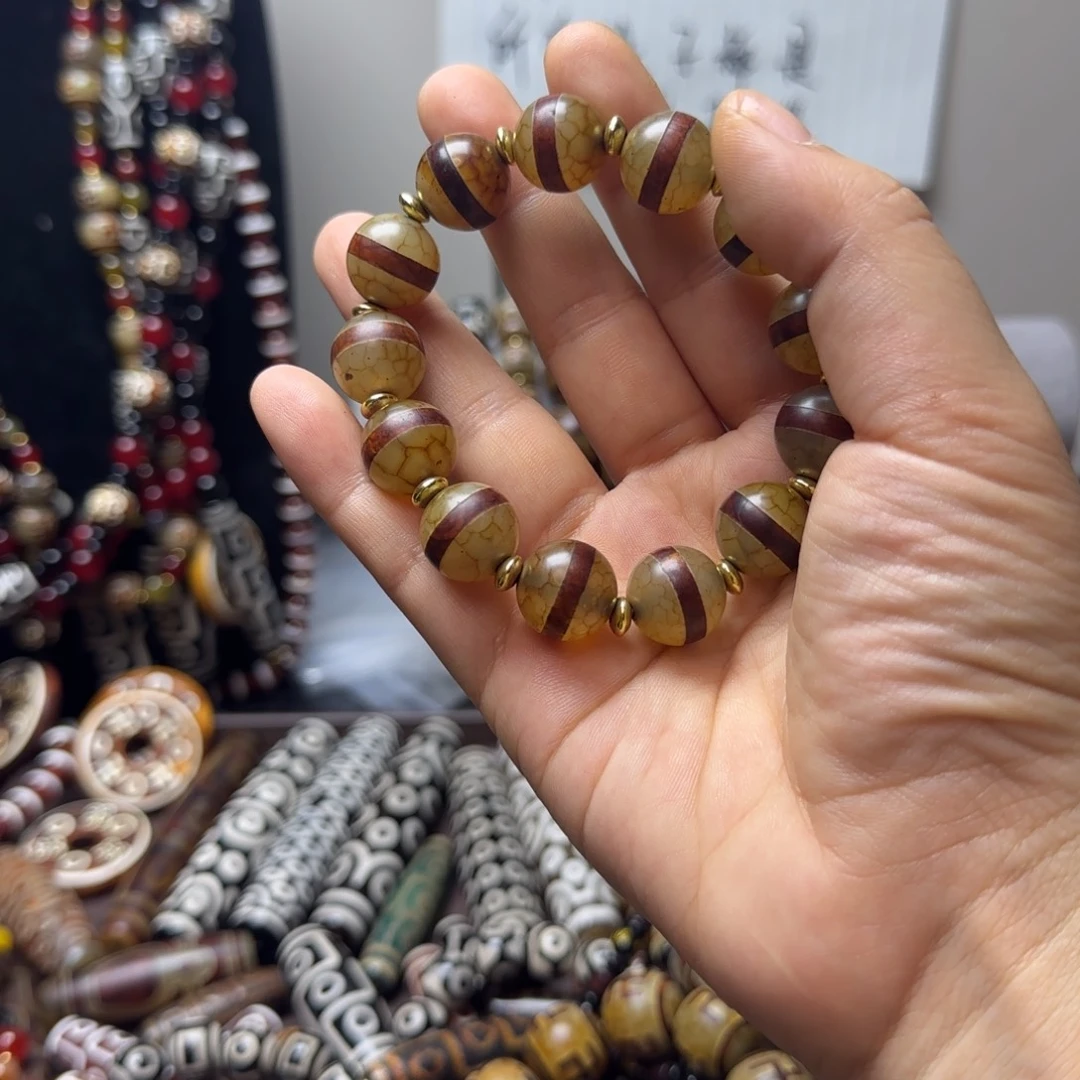 玛瑙/玉髓合金颈饰