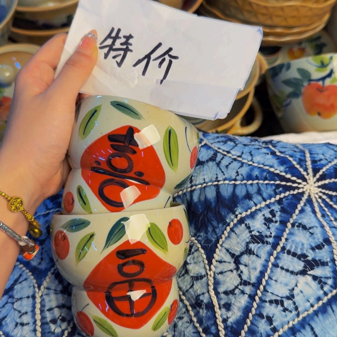 瓷片景德镇陶瓷手工手绘