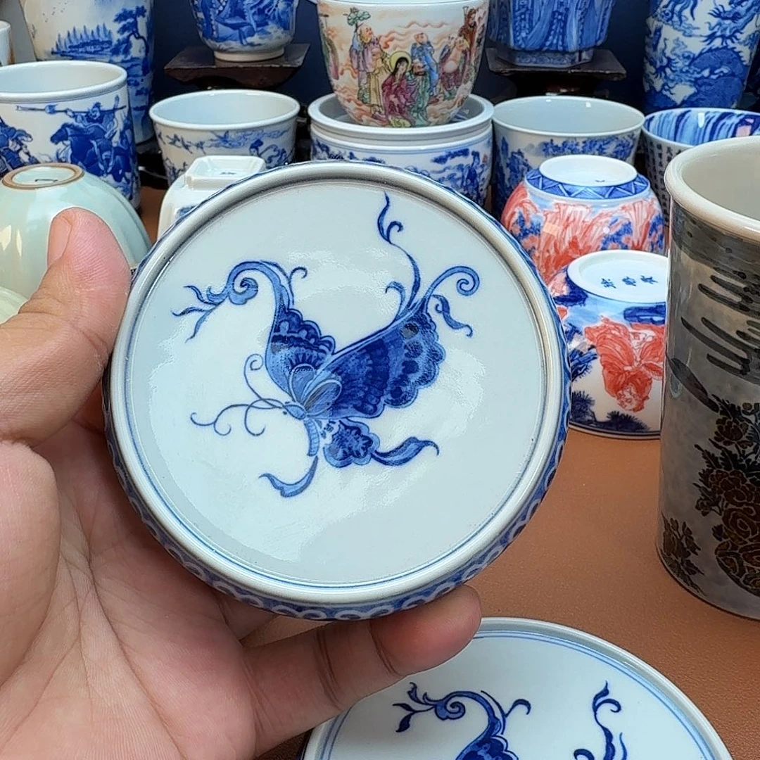 H***Y杯子景德镇全手工手绘陶瓷