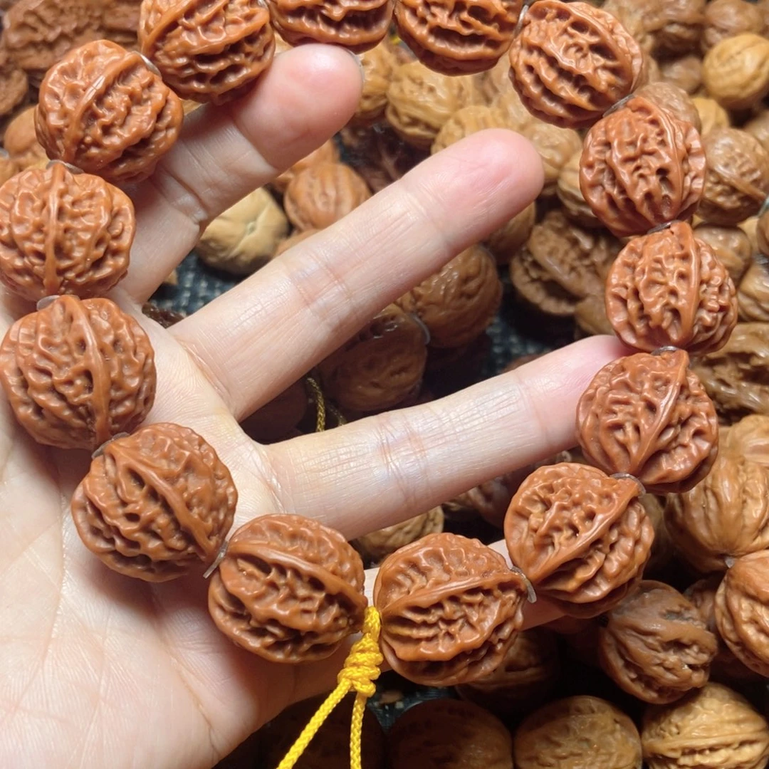 知***乐文玩核桃手串京八棱手串