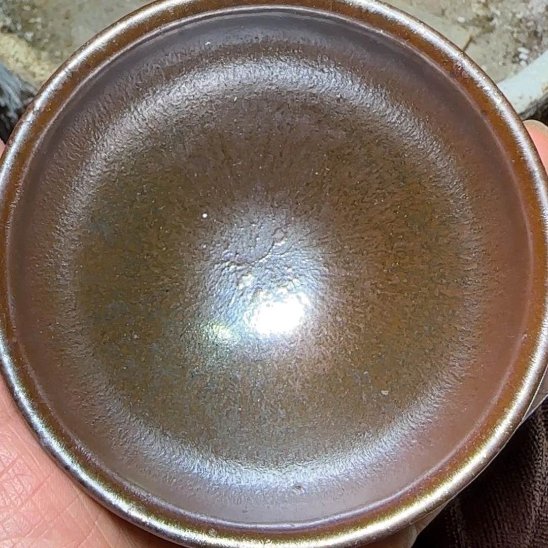 柴烧建盏茶盏茶杯420