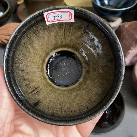 茶盏590 建窑建盏磨底微瑕