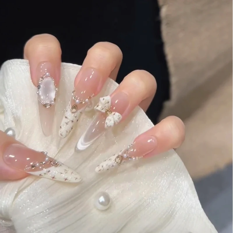 【奶油小香】LeGe Nail 精选爆火纯手工显白气质穿戴美甲188