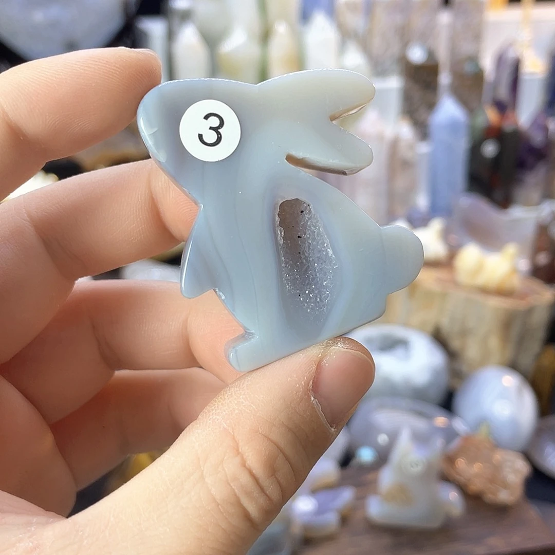 水晶小兔儿未镶嵌