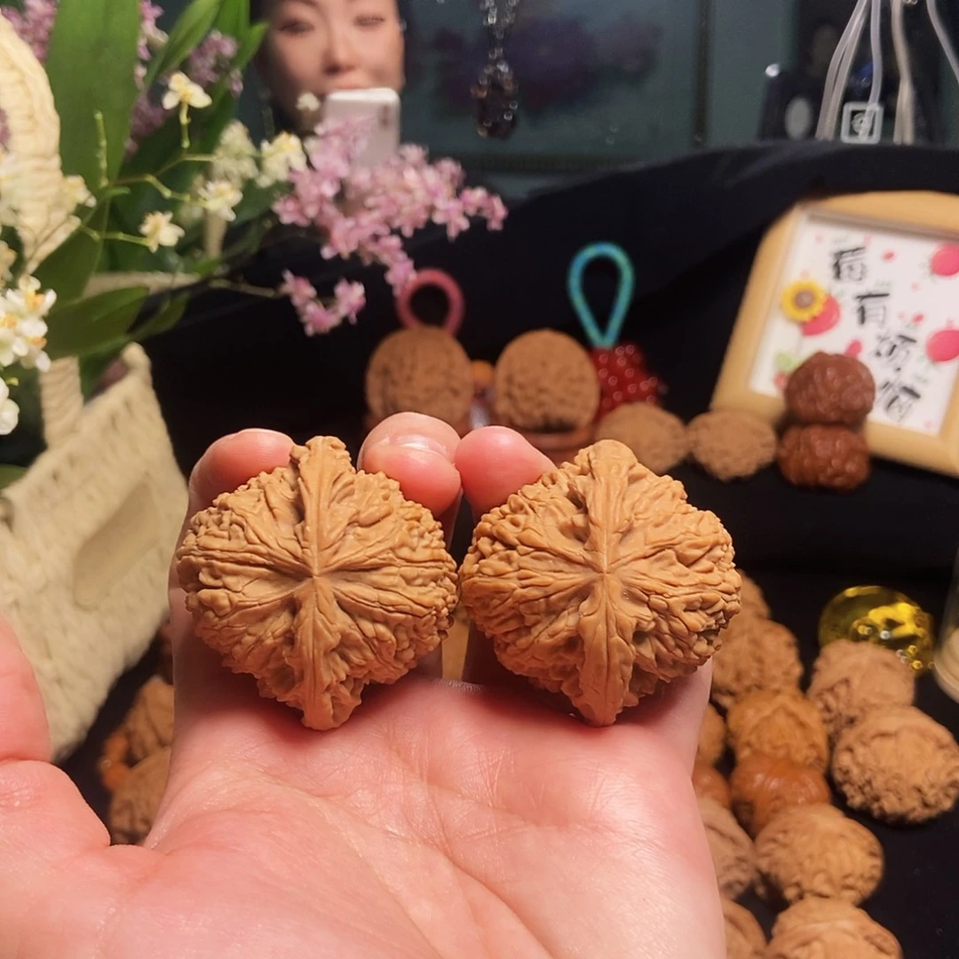 吊坠文玩核桃45南疆石全品