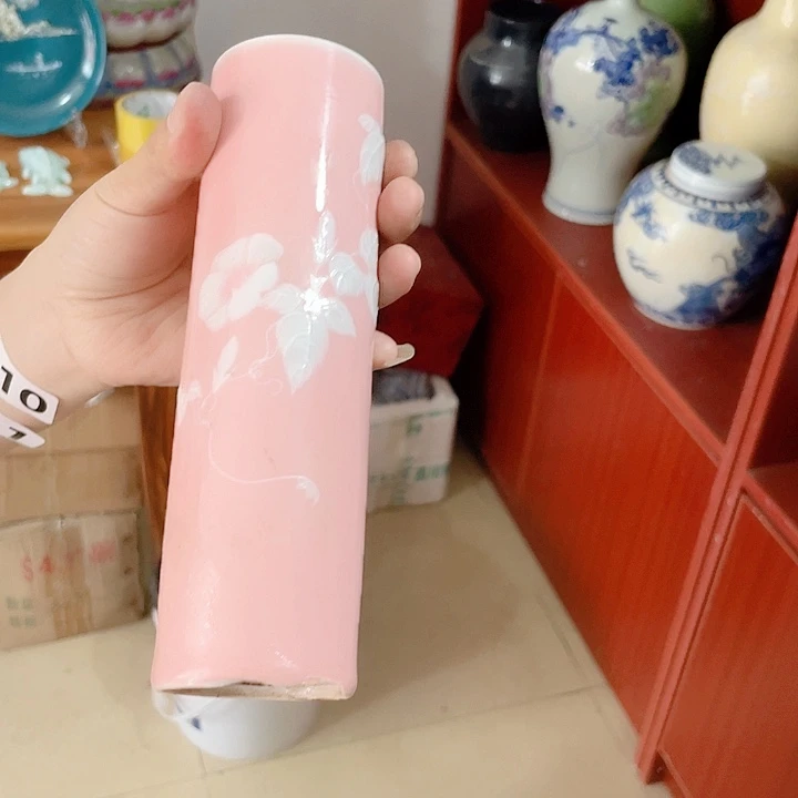 旧***浓瓷片景德镇现代工艺品